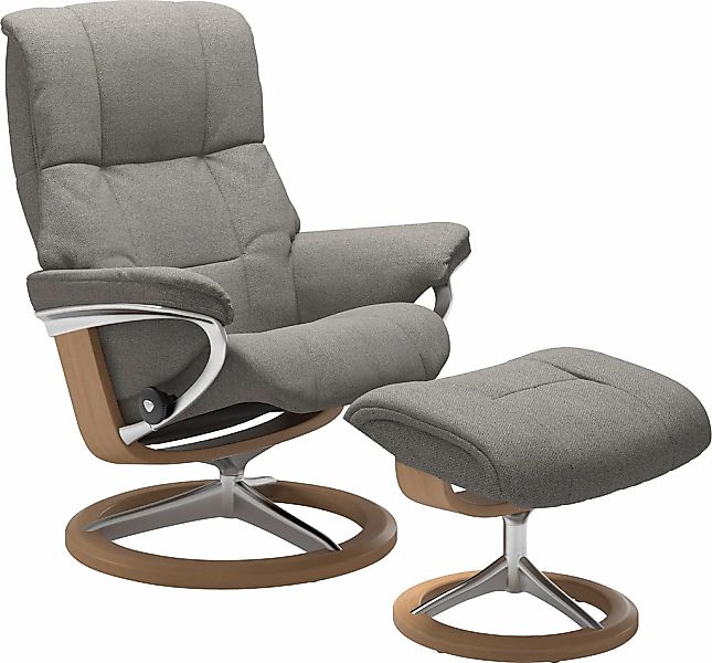 Stressless Fußhocker "Mayfair", mit Signature Base, Gestell Eiche günstig online kaufen