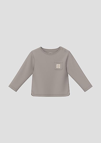 s.Oliver Langarmshirt Unisex Langarmshirt mit Brusttasche günstig online kaufen