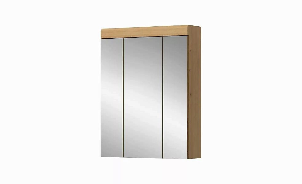 Badezimmerspiegelschrank SCHLOONSEE  Breite 60cm  3 Spiegeltüren  9 Fächer günstig online kaufen