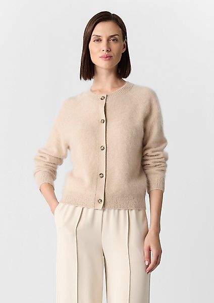 comma Cardigan Strickjacke Strickjacke aus reinem günstig online kaufen