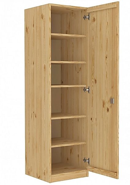 ERST-HOLZ Spind Holzschrank Kiefer Massiv Spind mit Fächer günstig online kaufen