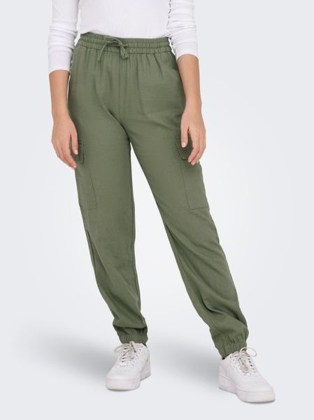 ONLY Cargohose "ONLCARO MW LIN PULL-UP CARGO PNT NOOS" günstig online kaufen