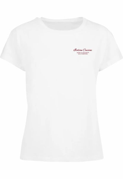 Merchcode T-Shirt "Merchcode Ladies Al Dente Per Favore Tee" 1 Stk. tlg. günstig online kaufen