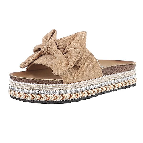Ital-Design Bequeme Freizeitsandalen mit eleganten Details günstig online kaufen