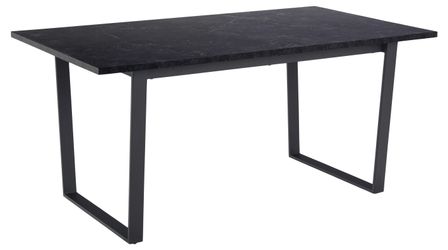 ebuy24 Esstisch Amble Esstisch 90x160cm schwarz günstig online kaufen
