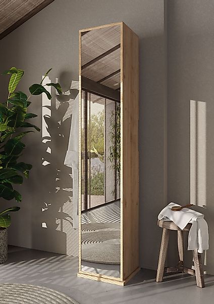 welltime Hochschrank "Hamburg Höhe 185 cm, Breite 35/37 cm, Badschrank dreh günstig online kaufen