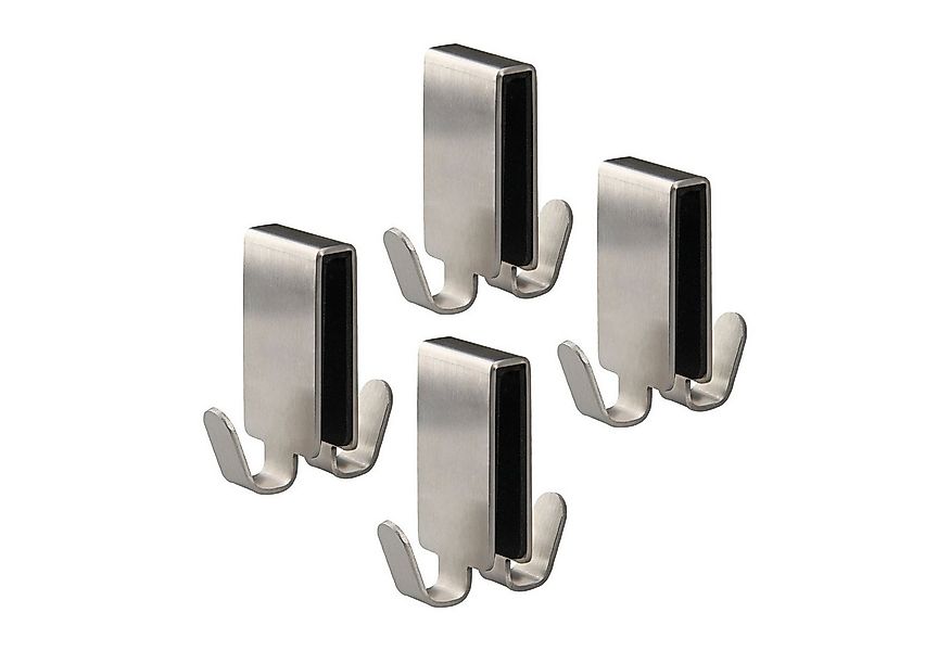 FACKELMANN Handtuchhalter Doppelhaken-Set, Handtuchhalter, Edelstahlhaken, günstig online kaufen