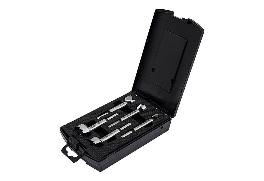 Stier Holzbohrer STIER hochwertiger Forstnerbohrer Set 5-teilig in praktisc günstig online kaufen