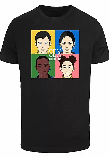 F4NT4STIC T-Shirt "Sex Education Blur Cover Netflix TV Series", Premium Qua günstig online kaufen