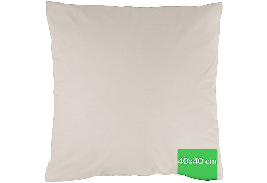 Kisska Kissenbezug LUNA Kissenüberzug Sofakissenbezug Kopfkissenbezug, (1 S günstig online kaufen