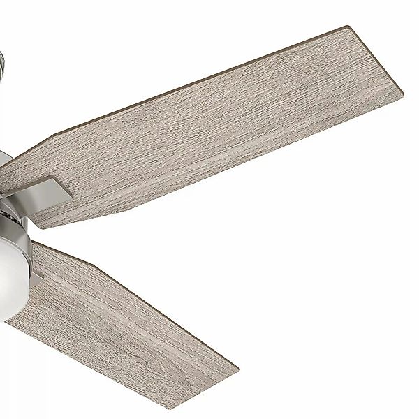 Hunter Mercado Deckenventilator eiche/nickel günstig online kaufen