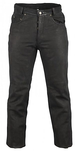 MDM Lederhose Herren Nubuk Lederjeans Lederhose günstig online kaufen