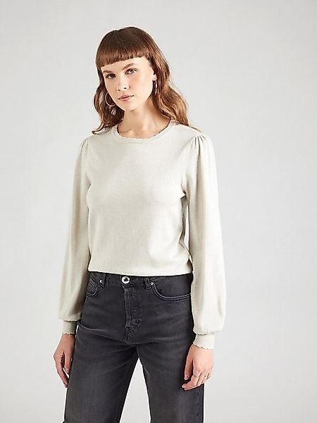 Vero Moda Rundhalspullover HAPPYSHINE (1-tlg) Drapiert/gerafft günstig online kaufen