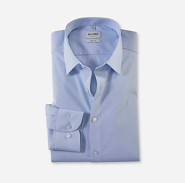 OLYMP Langarmhemd Level 5 unifarben, body fit, Kentkragen, Businesshemd günstig online kaufen