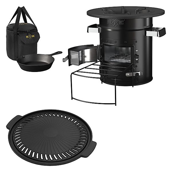 BBQ Boss Feuerstelle Raketenofen zum Campen günstig online kaufen