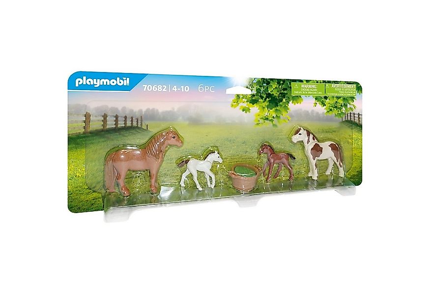 Playmobil® 70682 Country Ponys mit Fohlen Konstruktions-Spielset günstig online kaufen