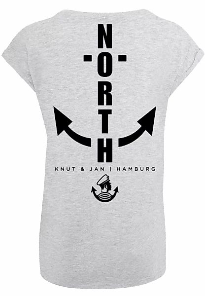 F4NT4STIC T-Shirt "North Anchor Knut & Jan Hamburg", Print günstig online kaufen