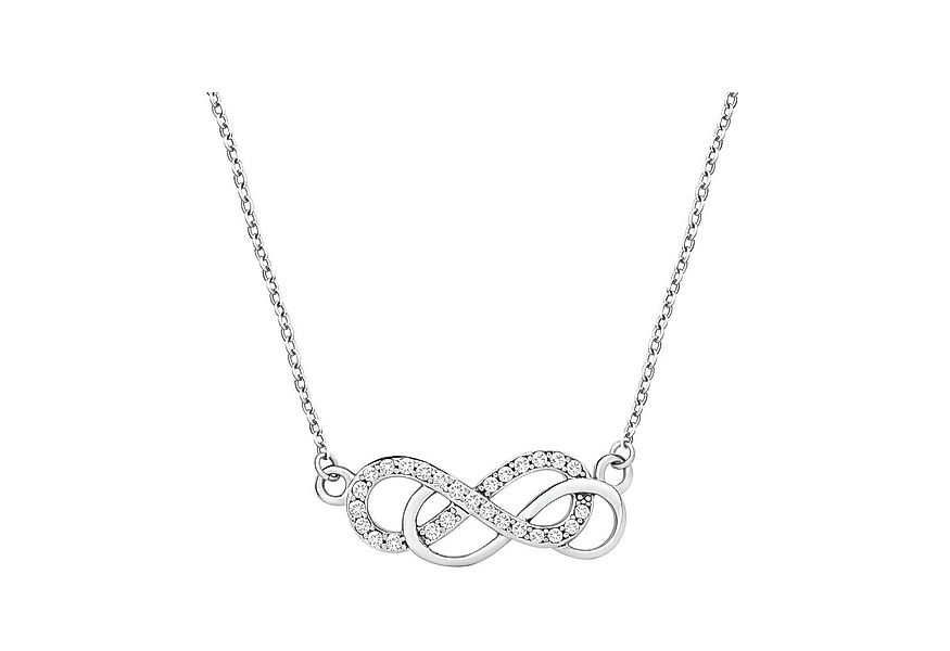 Sofia Milani Kette mit Anhänger Unendlich, 925 Silber Damen Schmuck - N0137 günstig online kaufen