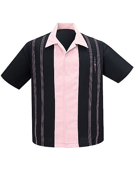 Steady Clothing Kurzarmhemd The Harper Black günstig online kaufen