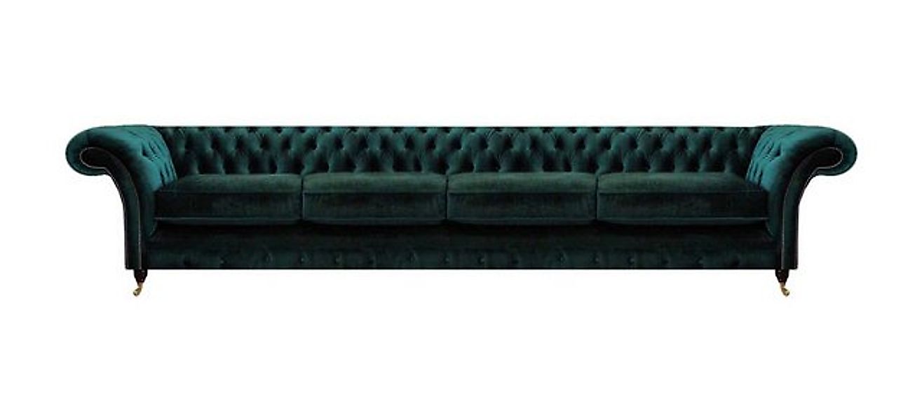 Xlmoebel Sofa Großes Wohnzimmermöbel-Sofa mit 4 Sitzer im Chesterfield-Stil günstig online kaufen