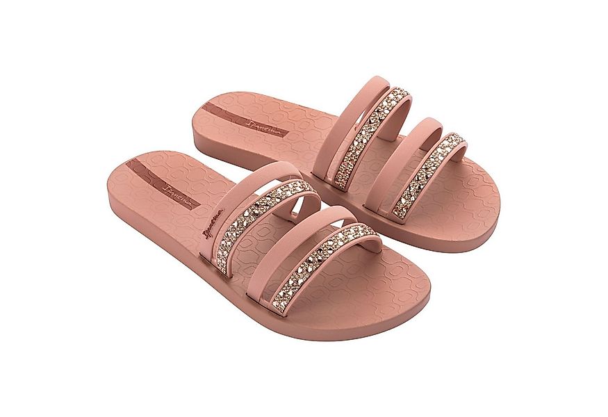 Ipanema Chic Slide Fem Badeschuh mit Glitzernden Steinverzierungen und Mark günstig online kaufen