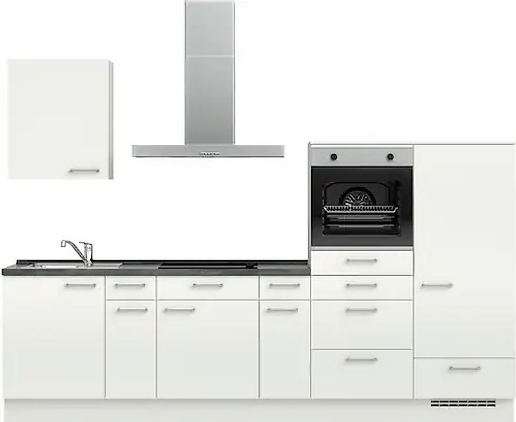 nobilia® Küchenzeile »"Laser I"«, vormontiert, Ausrichtung wählbar, Breite günstig online kaufen