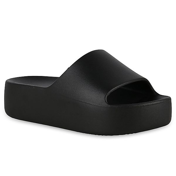 VAN HILL 841109 Sandalette Damen Pantoletten günstig online kaufen