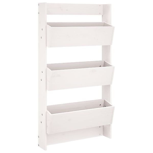 vidaXL Blumentopf Wand-Pflanzkübel mit 3 Fächern günstig online kaufen