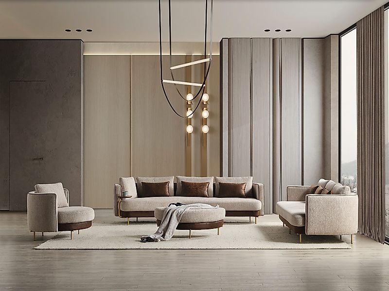 Nobelaa Sofa Sitzgruppe/Sofa Set - Wohnzimmergarnitur günstig online kaufen