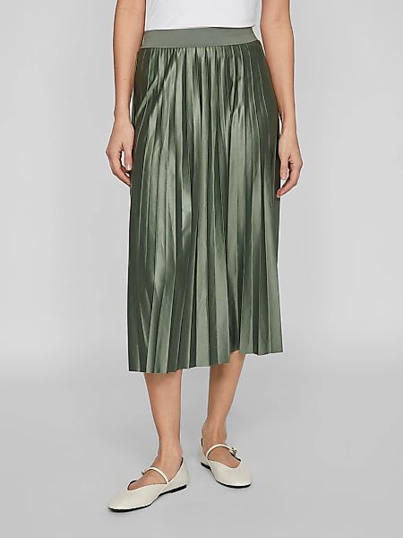 Vila Plisseerock "VINITBAN SKIRT - NOOS" Materialmix günstig online kaufen