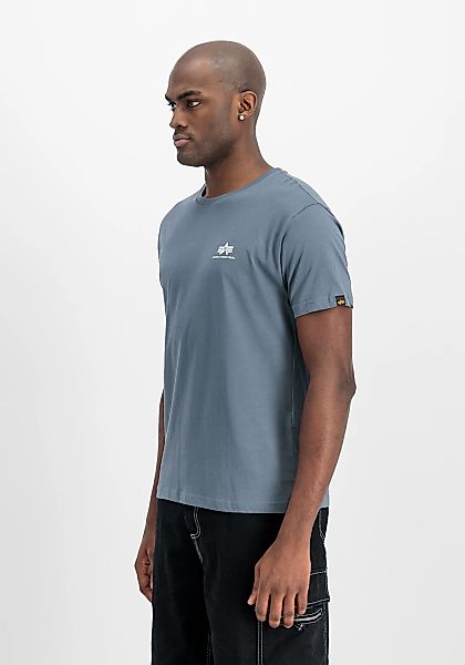 Alpha Industries Rundhalsshirt "BASIC T SMALL LOGO" Baumwolle, regular fit günstig online kaufen