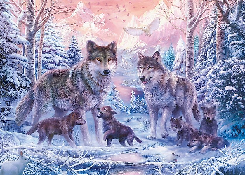 Ravensburger Verlag GmbH Puzzle Arktische Wölfe günstig online kaufen