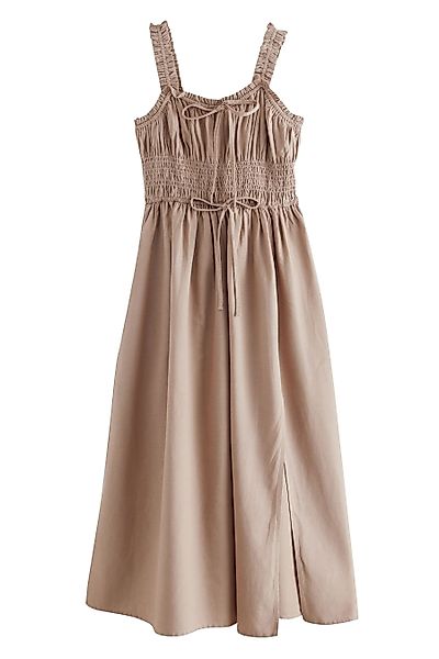 Next Midikleid Mittellanges Kleid mit Bindedetail günstig online kaufen