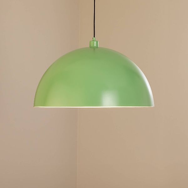 Hängeleuchte Kure, mintgrün, Metall, Ø 60 cm, E27 günstig online kaufen