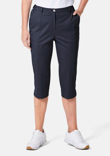 GOLDNER Caprihose Kurzgröße: Sportive Capri-Hose aus günstig online kaufen