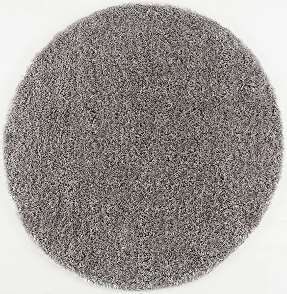 Sanat Hochflor-Teppich "Porto" rund 45 mm Höhe Wohnzimmer, Langflor, Shaggy günstig online kaufen