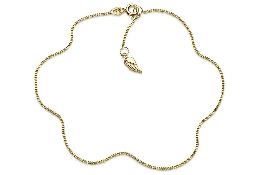 Silberkettenstore Fußkette Fußkette Panzer 1mm mit günstig online kaufen