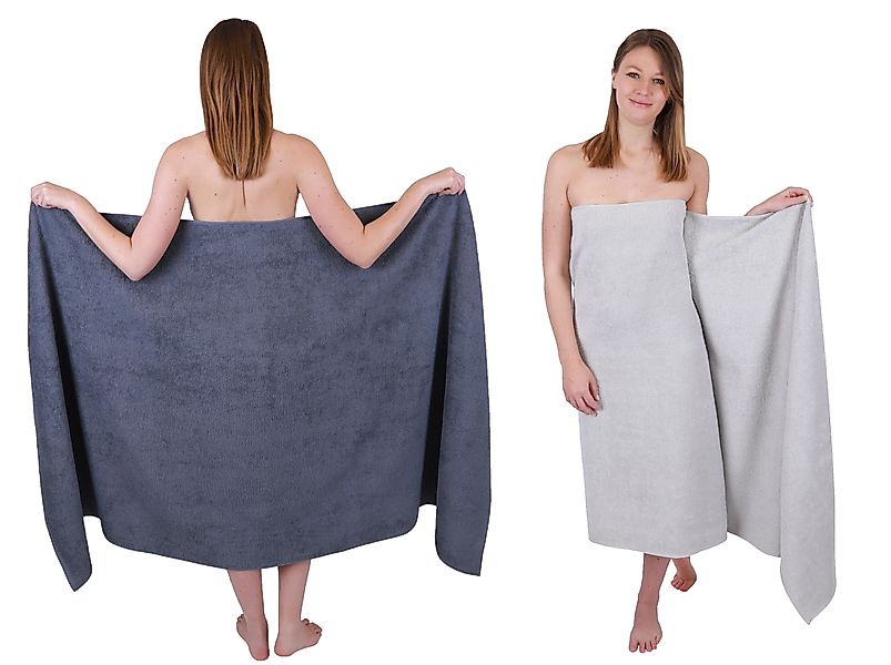 Betz Badetuch 2 Stück Badetücher groß XXL PALERMO Größe 100 x 200 cm, 100% günstig online kaufen