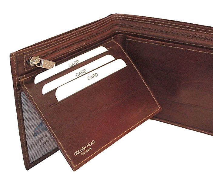 Golden Head Geldbörse Billfold Coin Wallet, günstig online kaufen