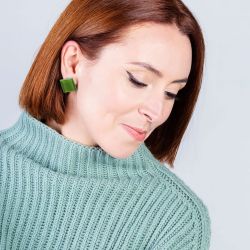 ALEXASCHA Paar Ohrstecker Quadratische Statement Ohrringe günstig online kaufen