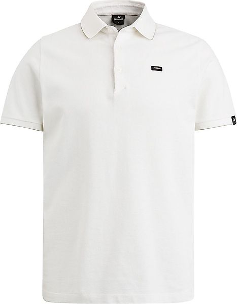 Vanguard Knitted Poloshirt Ecru - Größe M günstig online kaufen