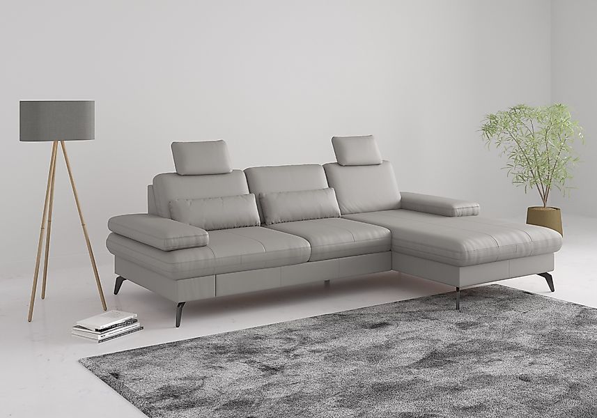 sit&more Ecksofa Morris L-Form, inkl. Sitztiefenverstellung, günstig online kaufen