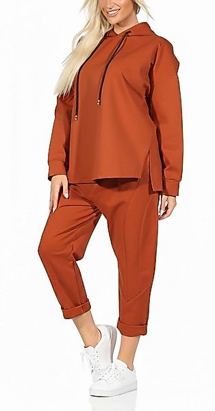 simaranda Jogginganzug Damen Jogginganzug 7036 36-42 Rost günstig online kaufen