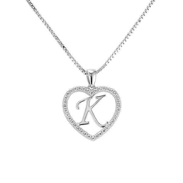 PAVELS Kette mit Anhänger Buchstabenkette Silber, günstig online kaufen