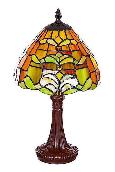 BIRENDY Stehlampe Birendy Tischlampe Tiffany Mosaik bunt Tiff151 Motiv Lamp günstig online kaufen