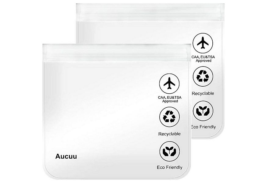 LuxusKollektion Liquidtasche Transparente 1L Flugzeugbeutel 20x20cm Kulturb günstig online kaufen