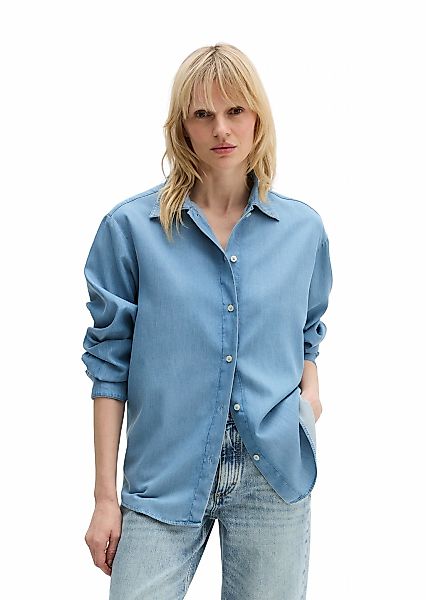 Marc OPolo Langarmbluse "aus TENCEL™ Lyocell-Baumwolle-Mix" günstig online kaufen