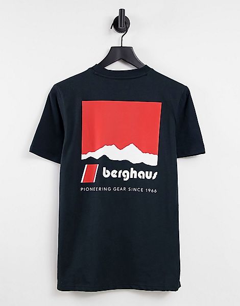 Berghaus – Skyline Lhotse – T-Shirt in Schwarz günstig online kaufen