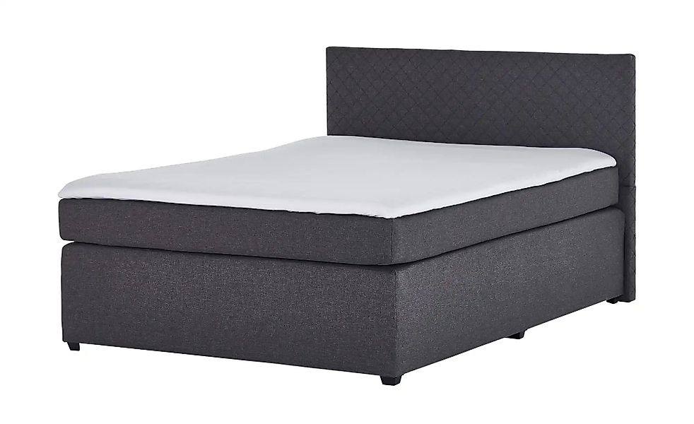 Boxspringbett  Countess ¦ grau ¦ Maße (cm): B: 147 H: 104 Betten > Boxsprin günstig online kaufen