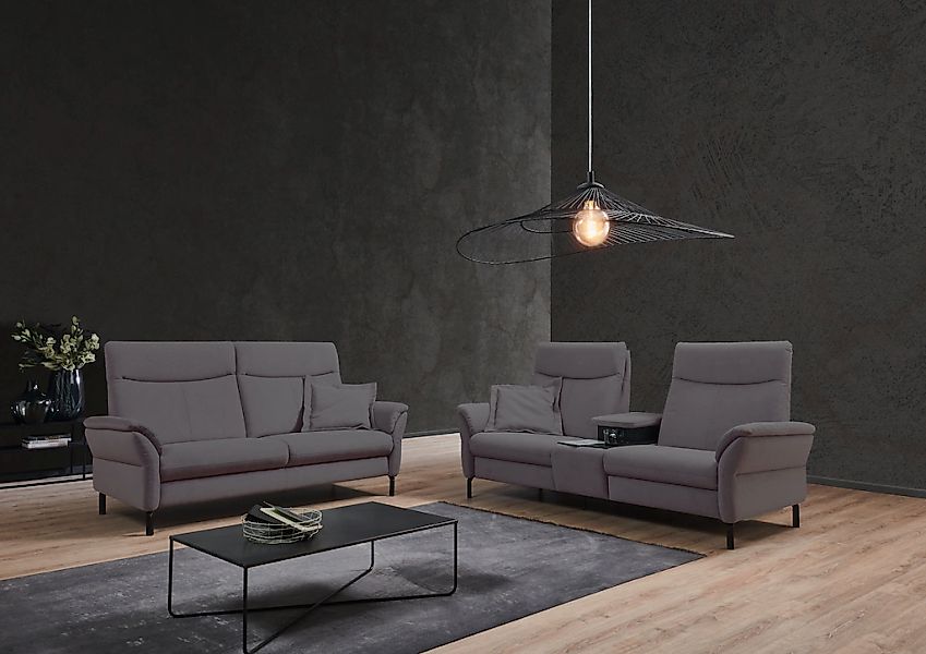 Home affaire 2-Sitzer "Sisto, inklusive 2x Relaxfunktion motorisch mit Herz günstig online kaufen